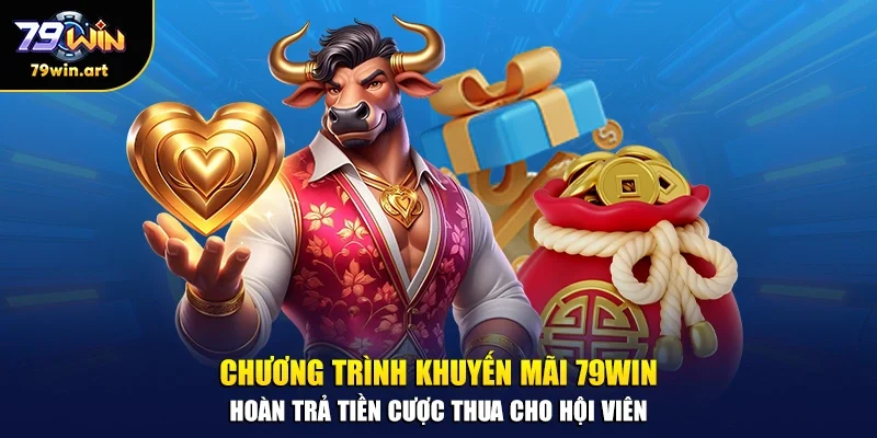 Chương trình khuyến mãi 79WIN hoàn trả tiền cược thua cho hội viên